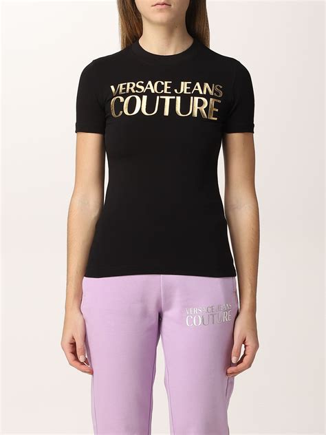 versace couture denim shirt|Versace jeans couture shirt women's.